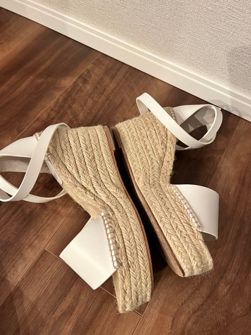 ユッピー　エルメスHERMES　エスパドリーユ　サンダル