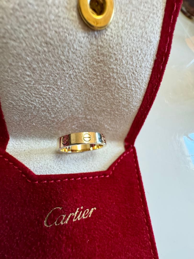 Cartier ミニLOVE 1Pダイヤモンド（国内ブティック正規物）YG