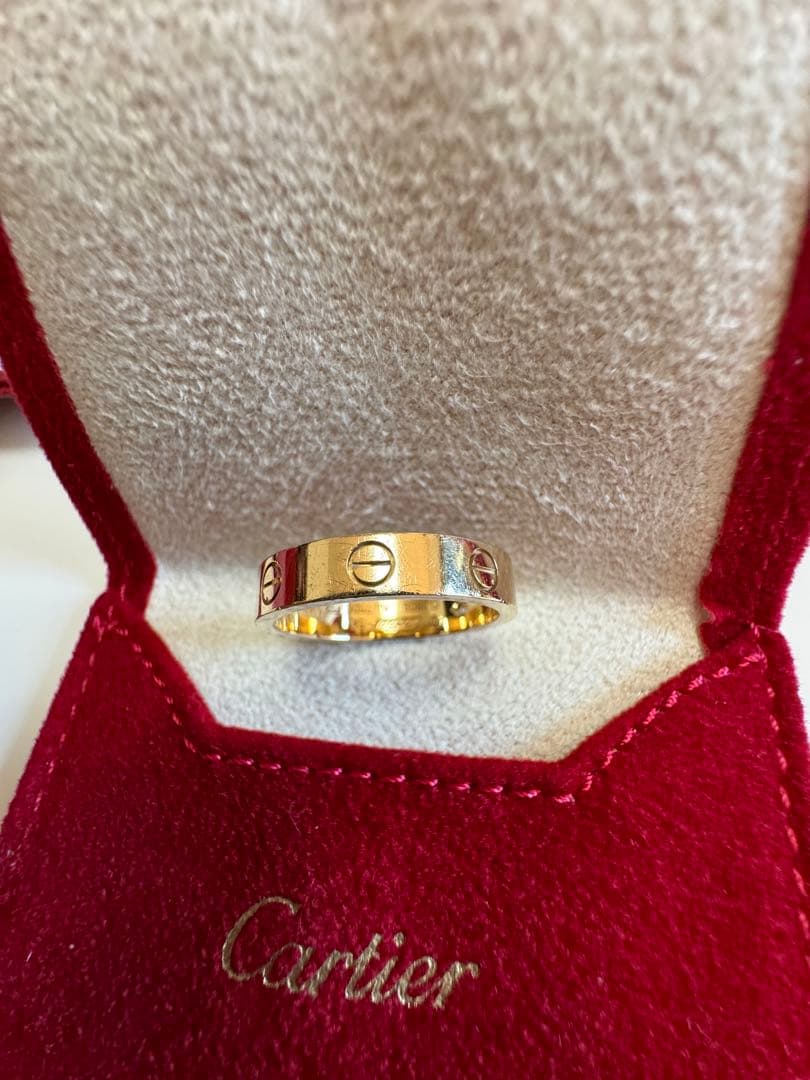 Cartier ミニLOVE 1Pダイヤモンド（国内ブティック正規物）YG