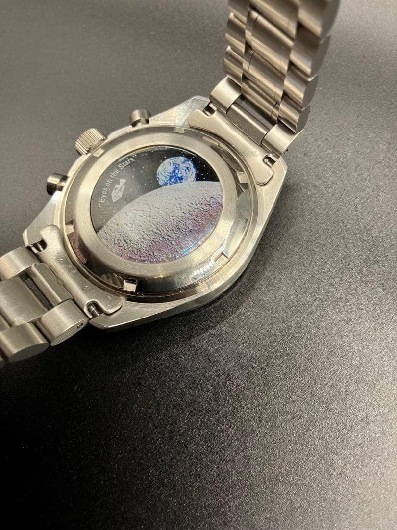 在庫処分　スピードマスター　クロノグラフ　メタルケース仕様