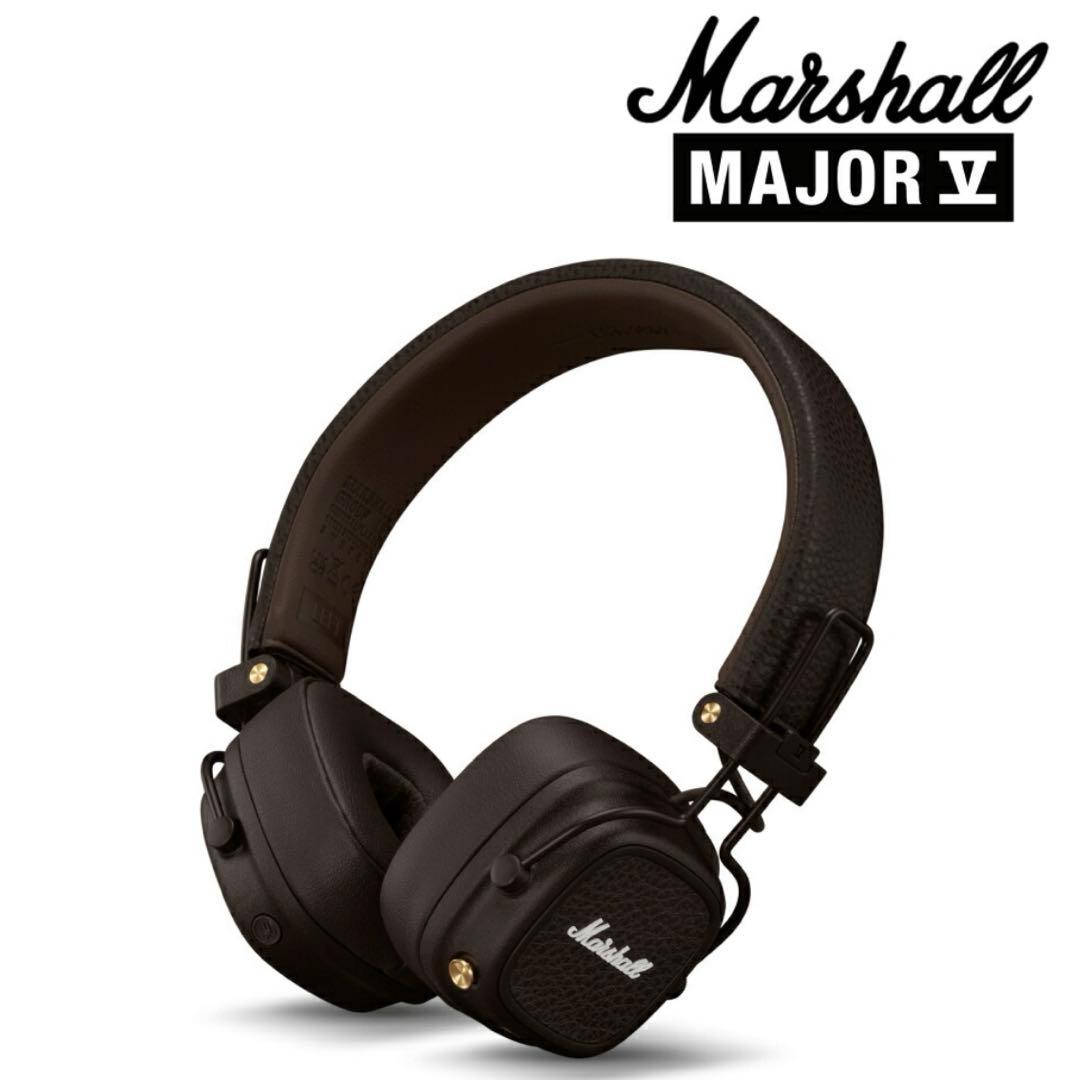 Marshall ヘッドホン MAJOR V BROWN ブラウン
