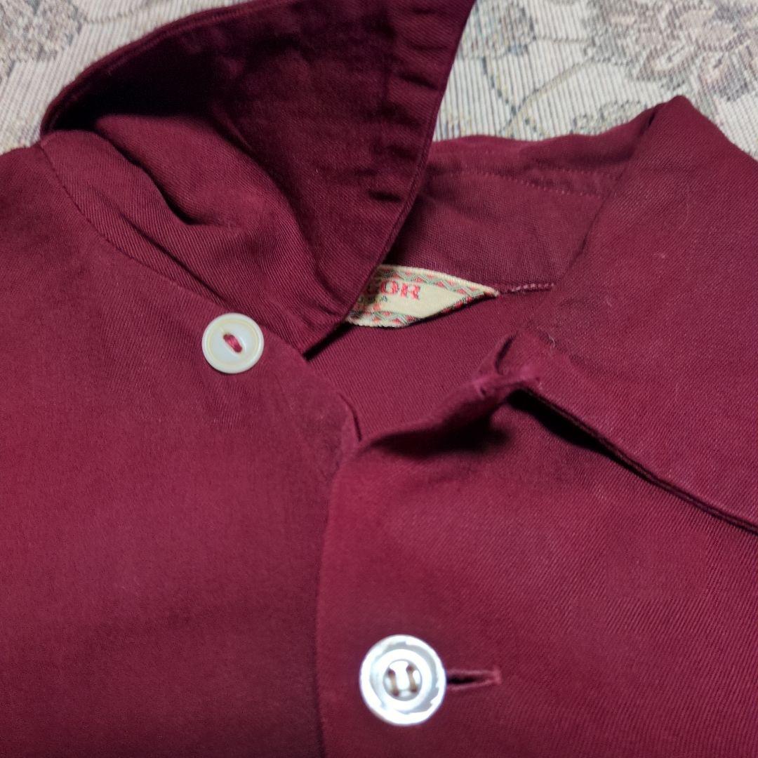 50s McGREGOR レーヨンギャバ リブシャツ ロカビリー 古着