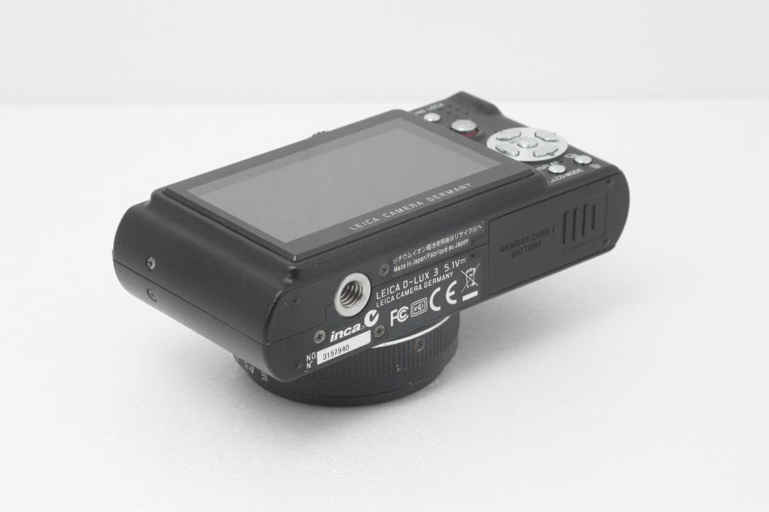 ライカ Leica D-LUX 3 完動品 バッテリー・キャップ付き#339a