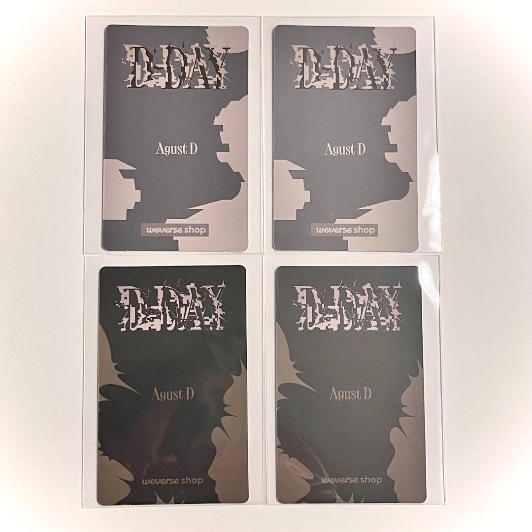 SUGA AgustD D-DAY JPFC Weverse ホログラム トレカ