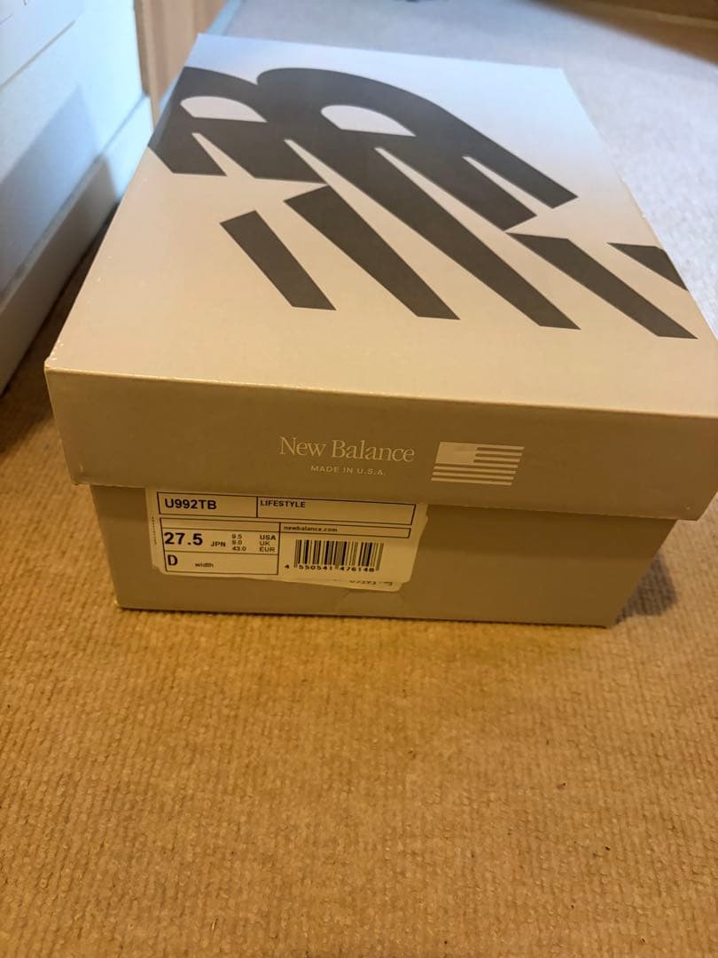 極美品 New balance U992TB 27.5cm