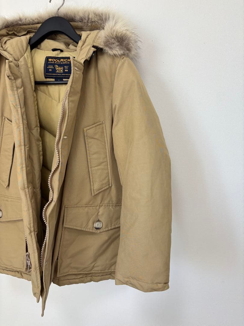WOOLRICH アークティック パーカー ダウン ジャケット コヨーテ ファー