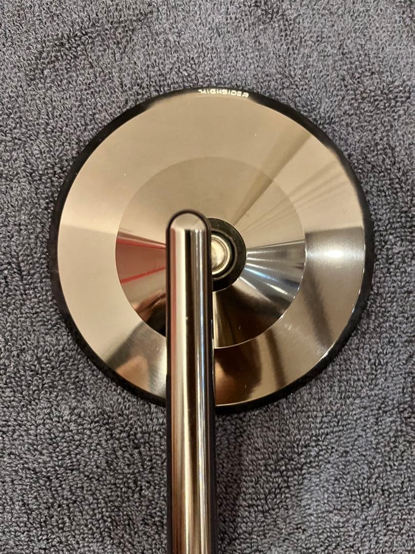 デイトナ　バイクミラー　HIGHSIDER モンタナ ブラック 98581