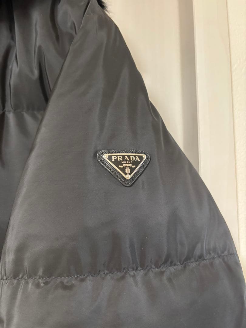 美品♡PRADAフォックスファーダウンコート