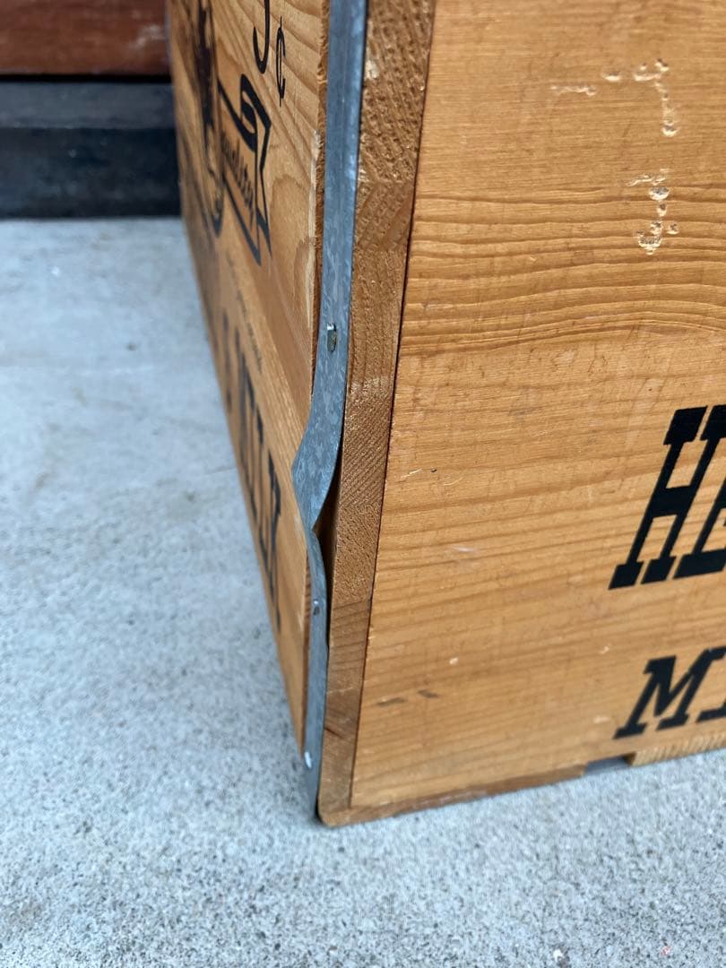 HERSHEY’S MILK ビンテージ 木箱 ウッドボックス レトロ