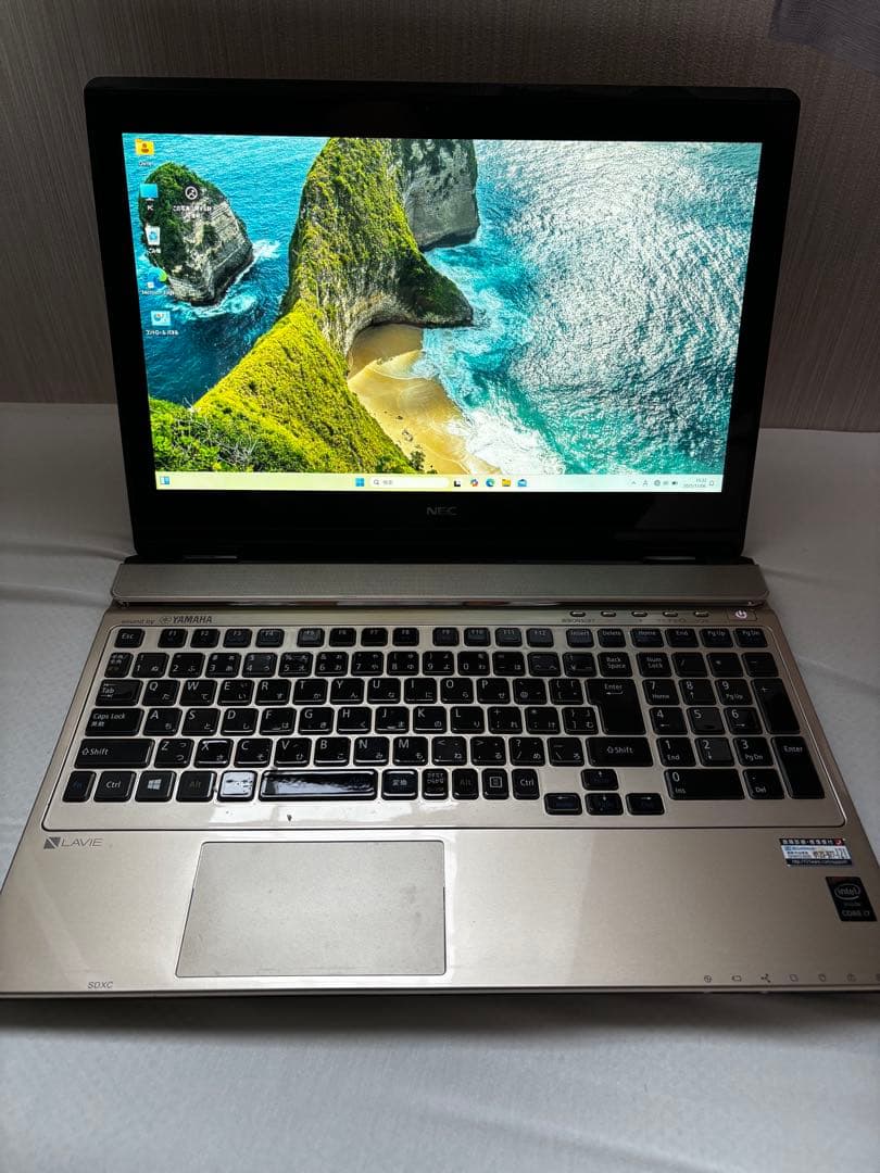 NEC PC-NS750B6 ゴールドノートPC
