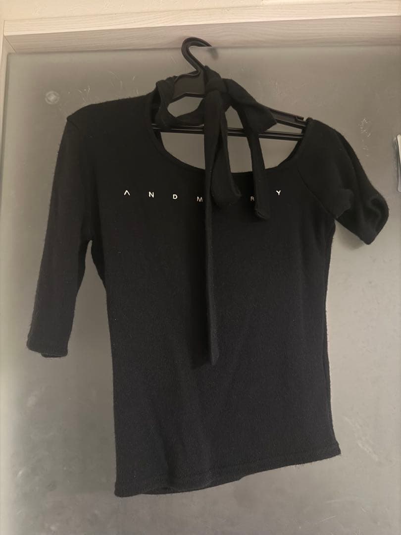 トップス Nana ribbon oneshoulder tops and mary