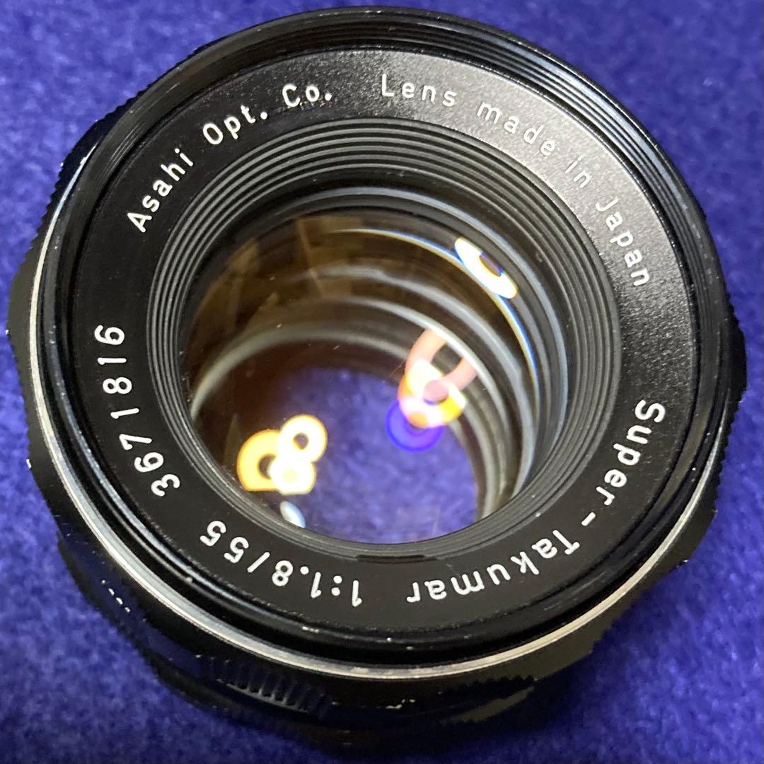 PENTAX Super Takumar 55mm f1.8 後期型 72041