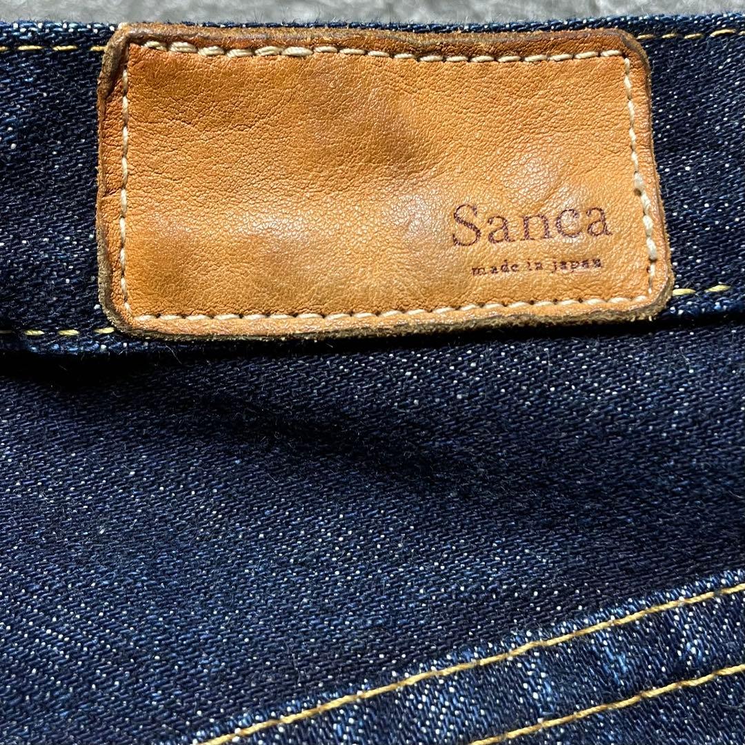SANCA（サンカ） 15.5オンス デニムテーパード 5Pパンツ サイズ1