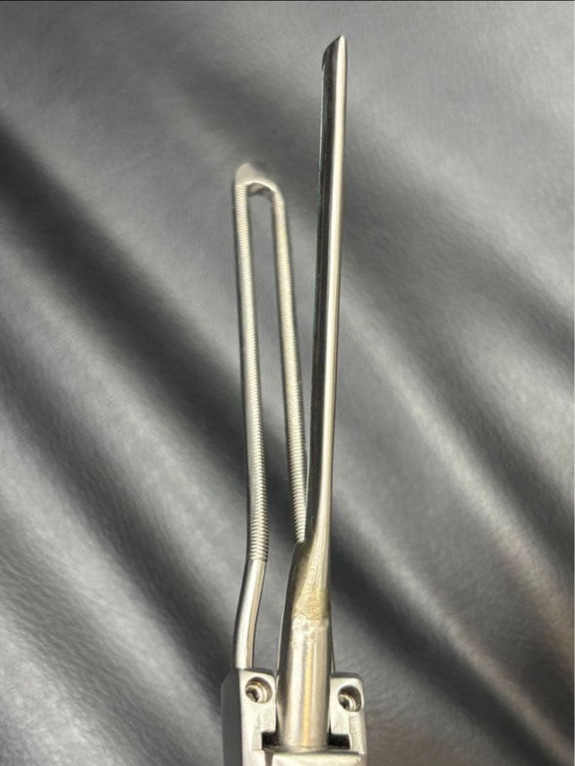 ニチリ　ワンタッチ2ミリセラミック丸アイロン\日理　理容アイロン/レンツアイロン