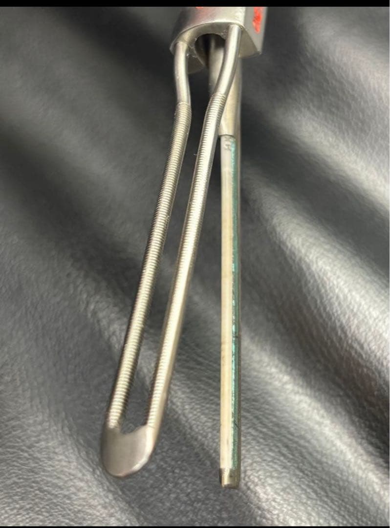 ニチリ　ワンタッチ2ミリセラミック丸アイロン\日理　理容アイロン/レンツアイロン