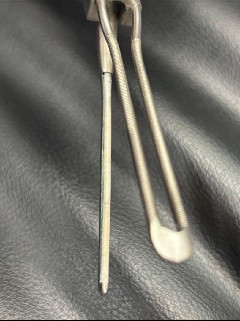 ニチリ　ワンタッチ2ミリセラミック丸アイロン\日理　理容アイロン/レンツアイロン