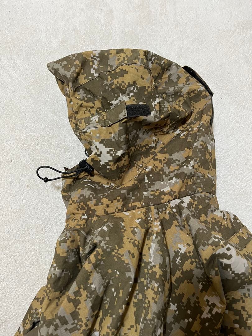 90s local art work デジカモ ハードシェルジャケット　L