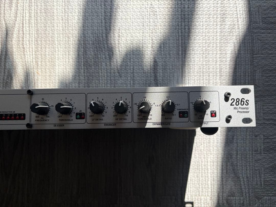 dbx 286s プリアンプ