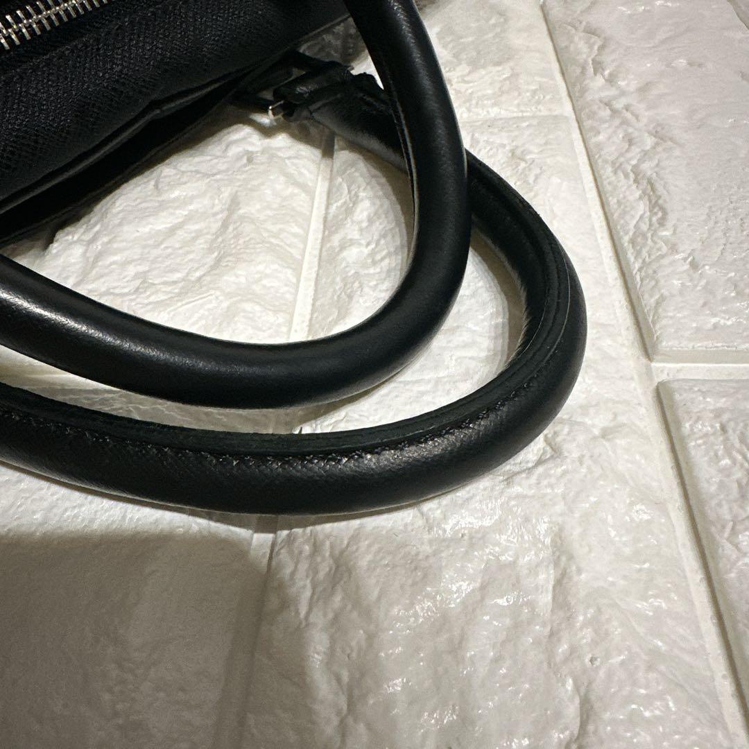 極美品 ペッレモルビダ ビジネスバッグ 2way ブラック レザー