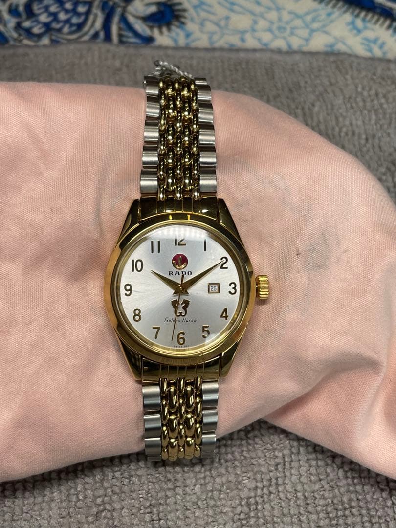 SWISS RADO Golden Horse 自動巻　稼働　デッド　タグ・箱付