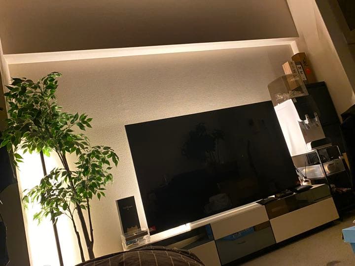 テレビ（テレビ台、間接照明付き）