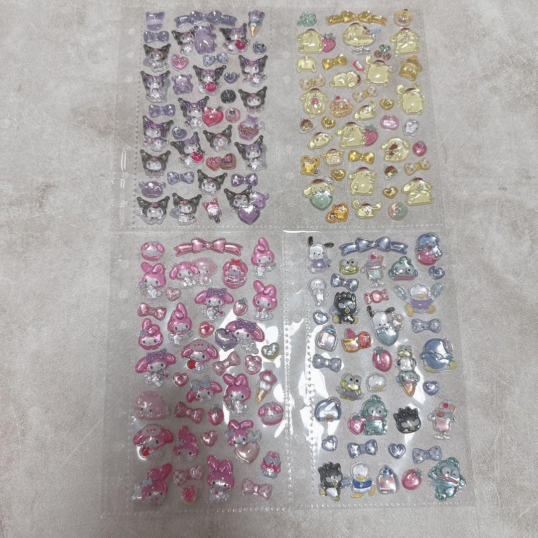 ち*ん様 【正規品】サンリオ　ボンボンドロップシール帳　完成品