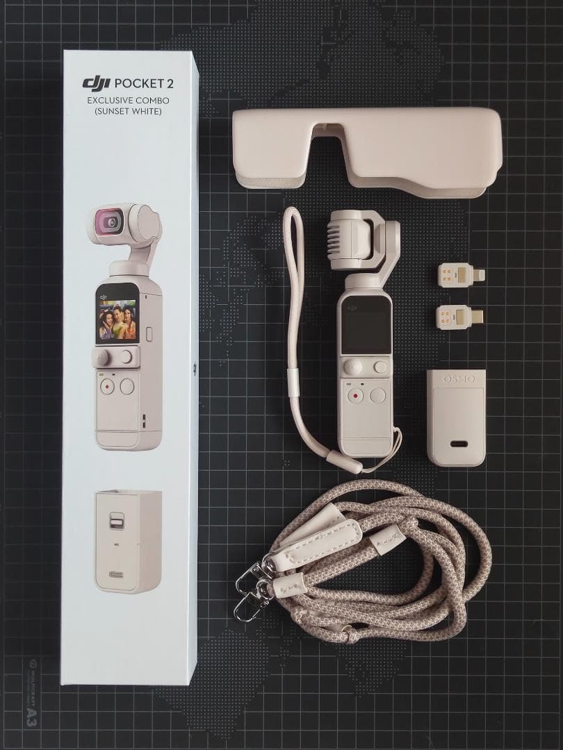 DJI Pocket 2 サンセットホワイト 限定コンボ