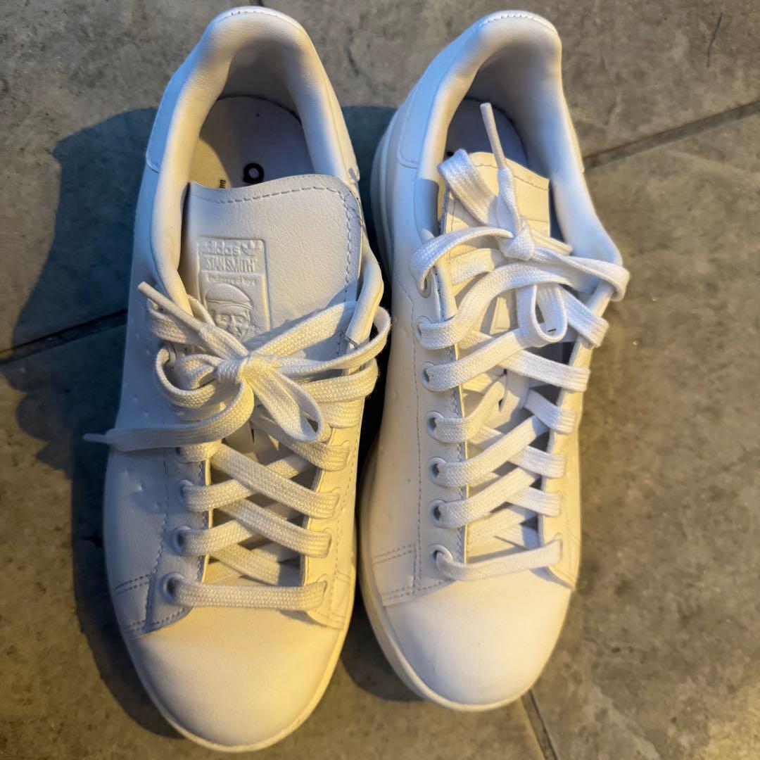 ゴルフホワイトレザー シューズ