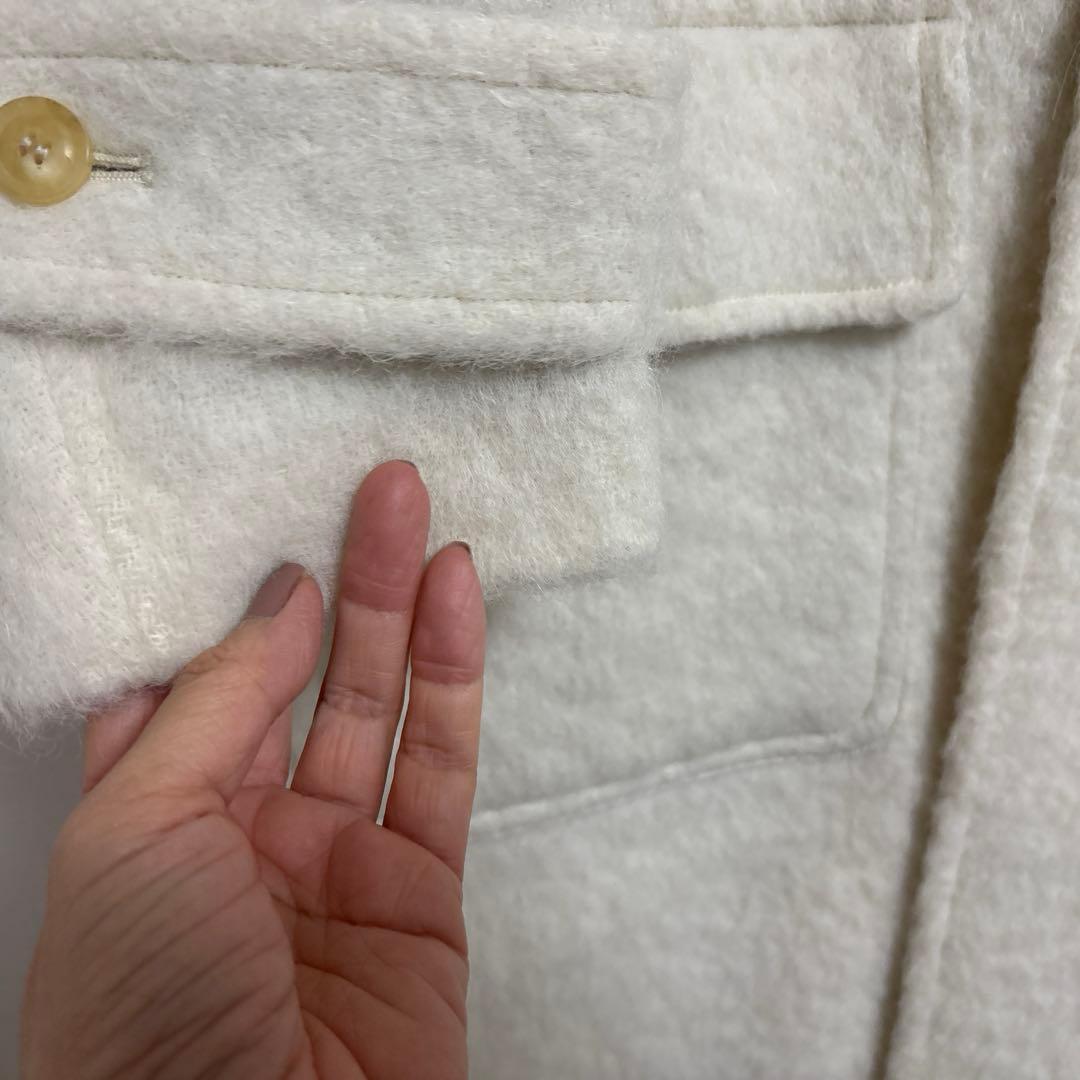 ヴィムガゼット、 ホワイト ダッフルコート