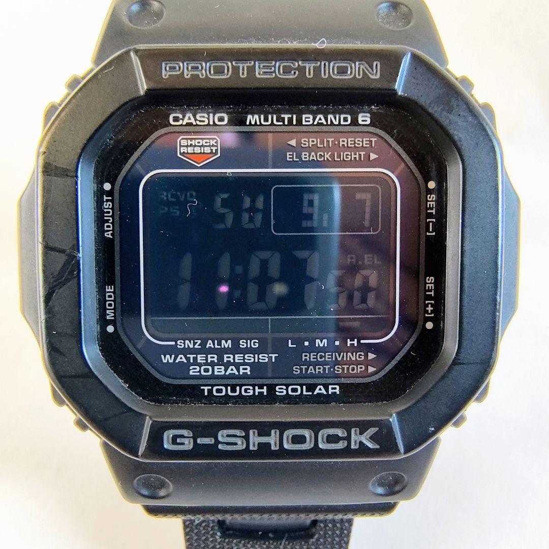 G-SHOCK GW-M5610BC 電波ソーラー 腕時計 備品付き ブラック