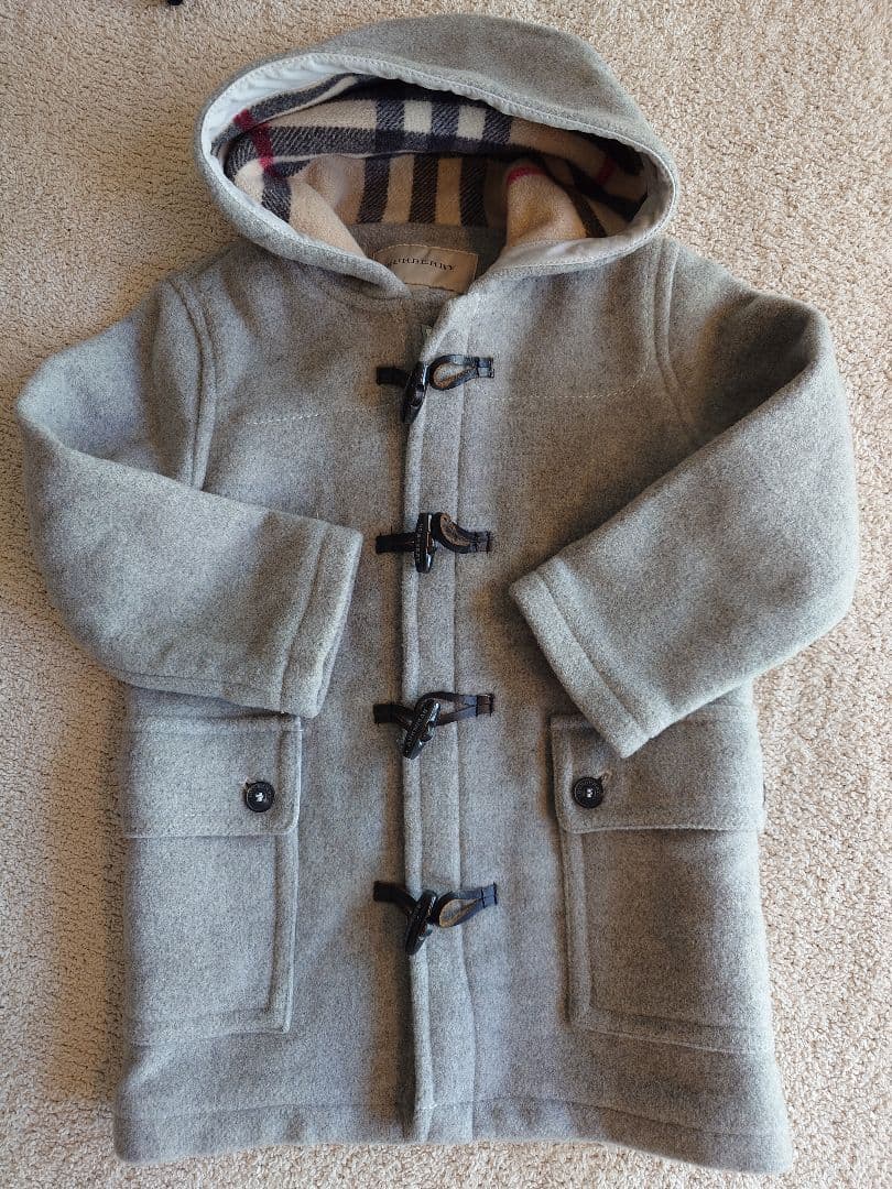BURBERRY バーバリー ダッフルコート　104センチ　4Y　100