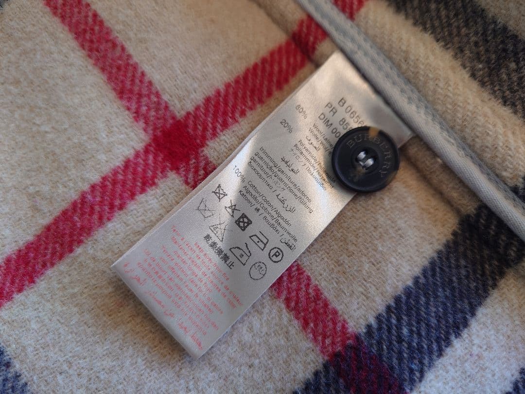 BURBERRY バーバリー ダッフルコート　104センチ　4Y　100