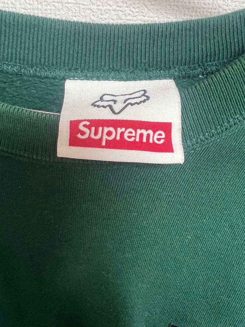 Supreme ×Honda × Fox Racing HRC Crewneck