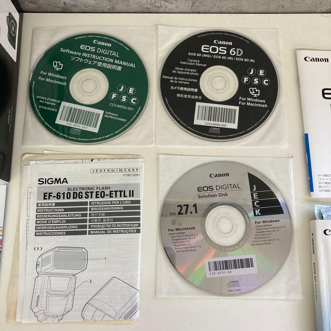 Canon キャノン EOS 6D デジタル一眼レフカメラ 動作確認済