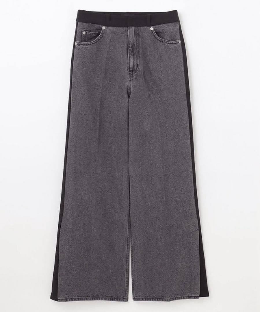 グレースコンチネンタル　サイド切替デニムパンツ