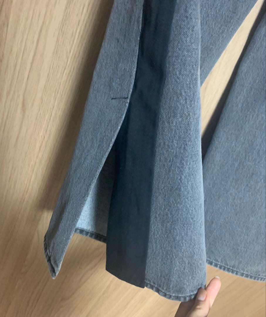 グレースコンチネンタル　サイド切替デニムパンツ