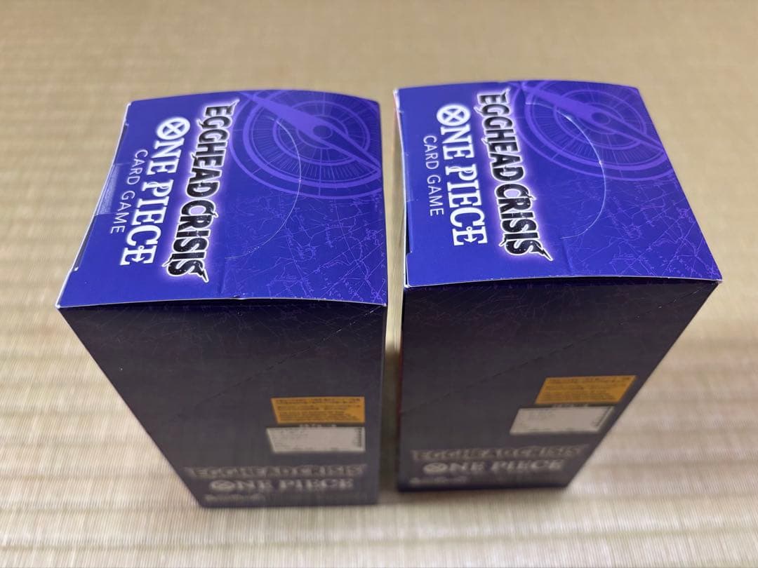 ワンピースカードEGGHEAD CRISIS エッグヘッド 2BOX テープ付き