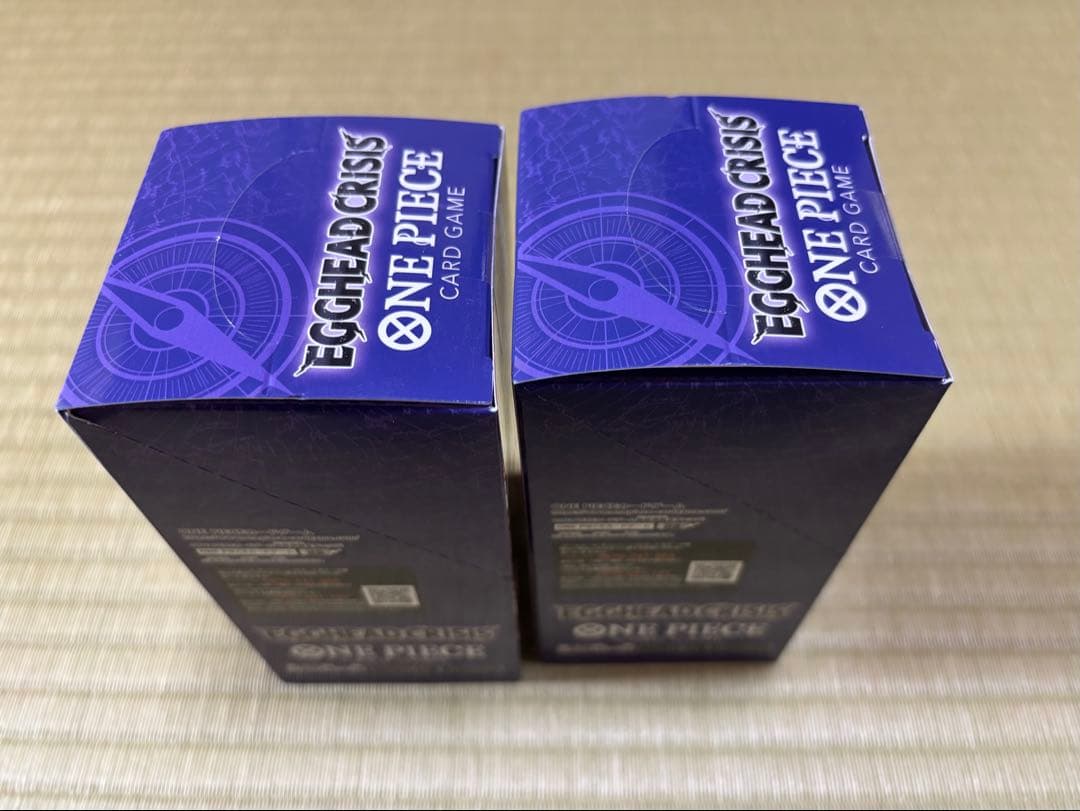 ワンピースカードEGGHEAD CRISIS エッグヘッド 2BOX テープ付き