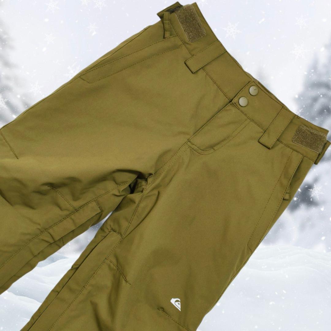 【最終値下】未使用級 QUIKSILVER スノボウェア 上下セット 130