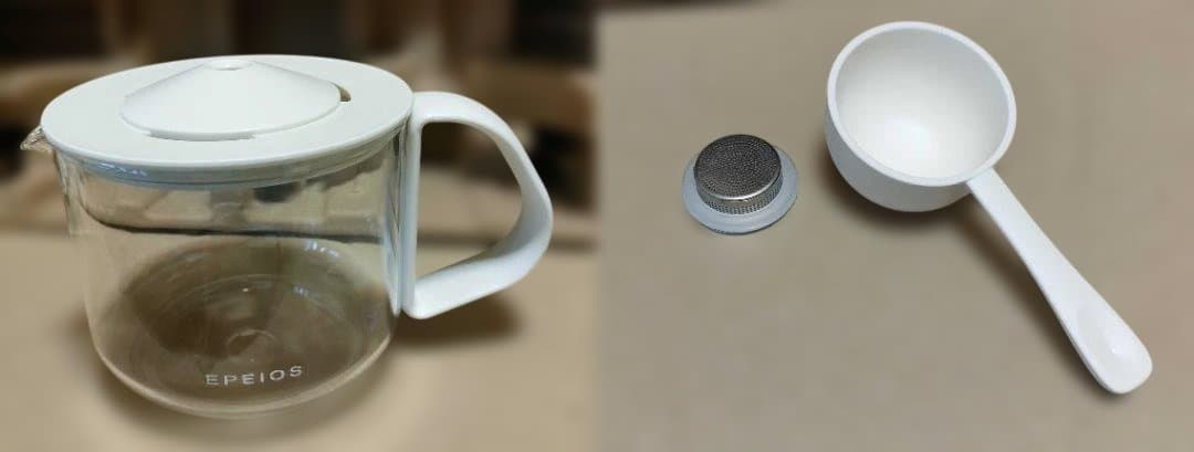 EPEIOS Mocca Lite コーヒーメーカー 白 エペイオス 井崎英典