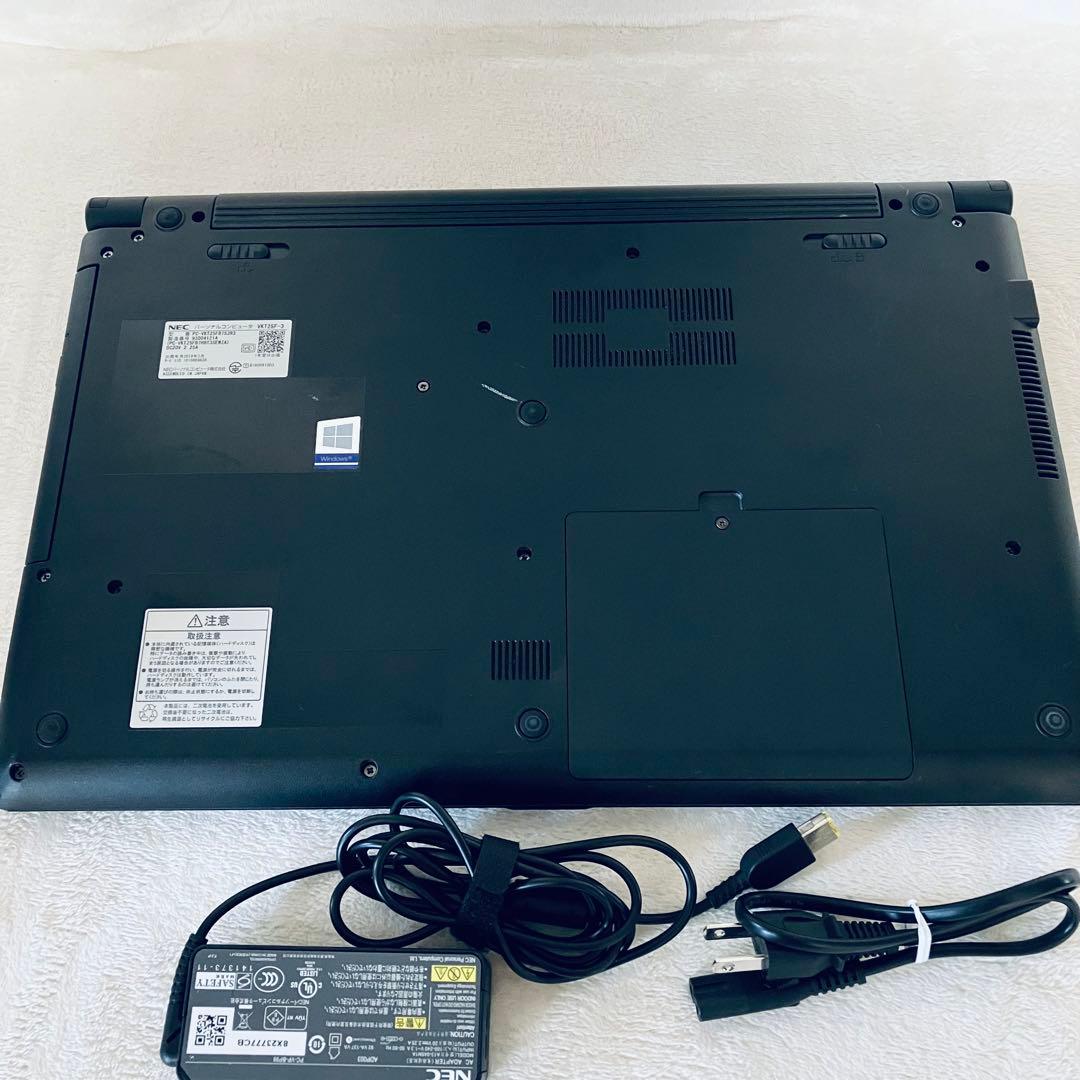 Windowsノート本体 NEC Versapro i5-7200U VKT25F-3 8GB 500GB