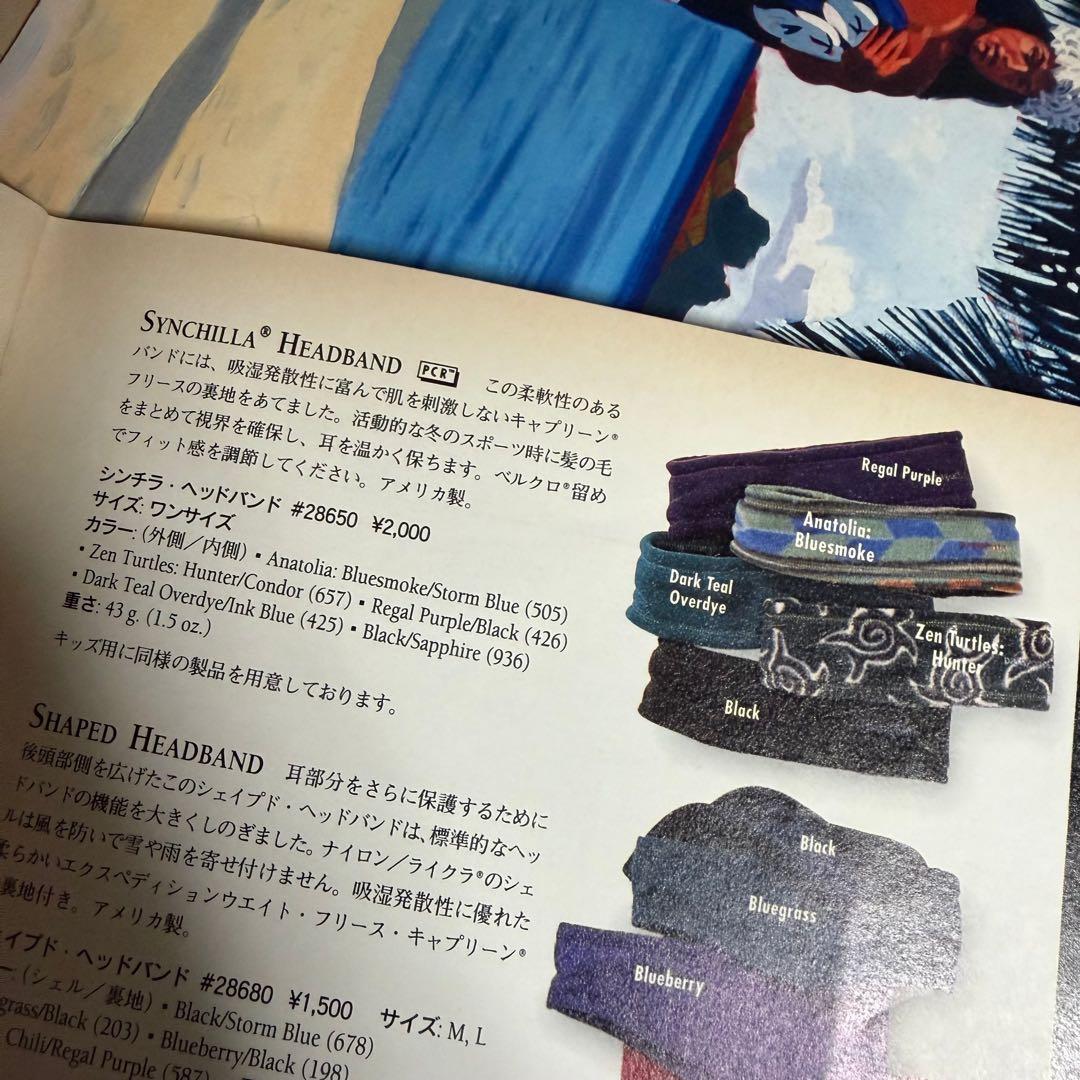 Patagonia 90s ヘッドバンド ゼンタートル柄