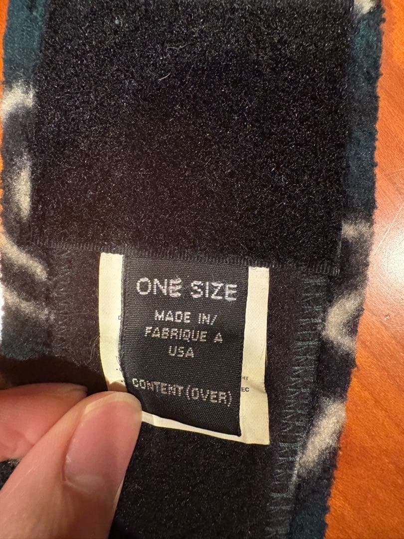 Patagonia 90s ヘッドバンド ゼンタートル柄