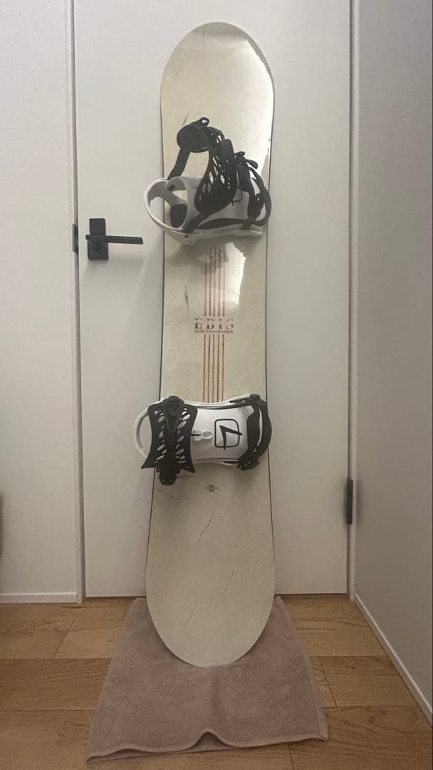 モススノーボード　エビス148 ビンディング、袋つき