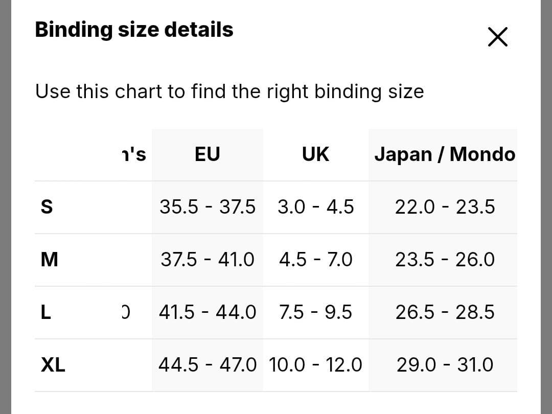 NIDECKER/SUPERMATIC 24-25 Lサイズ 左足のみ