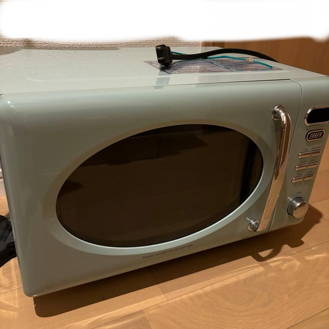 LADONNA Toffy 電子レンジ ライトブルー