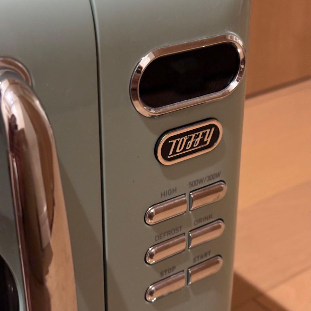 LADONNA Toffy 電子レンジ ライトブルー