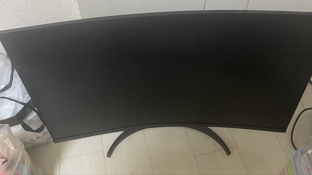 acer ゲーミングモニター　湾曲