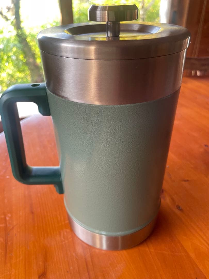 STANLEY 旧ロゴ フレンチプレス オリーブグリーン 1.4L