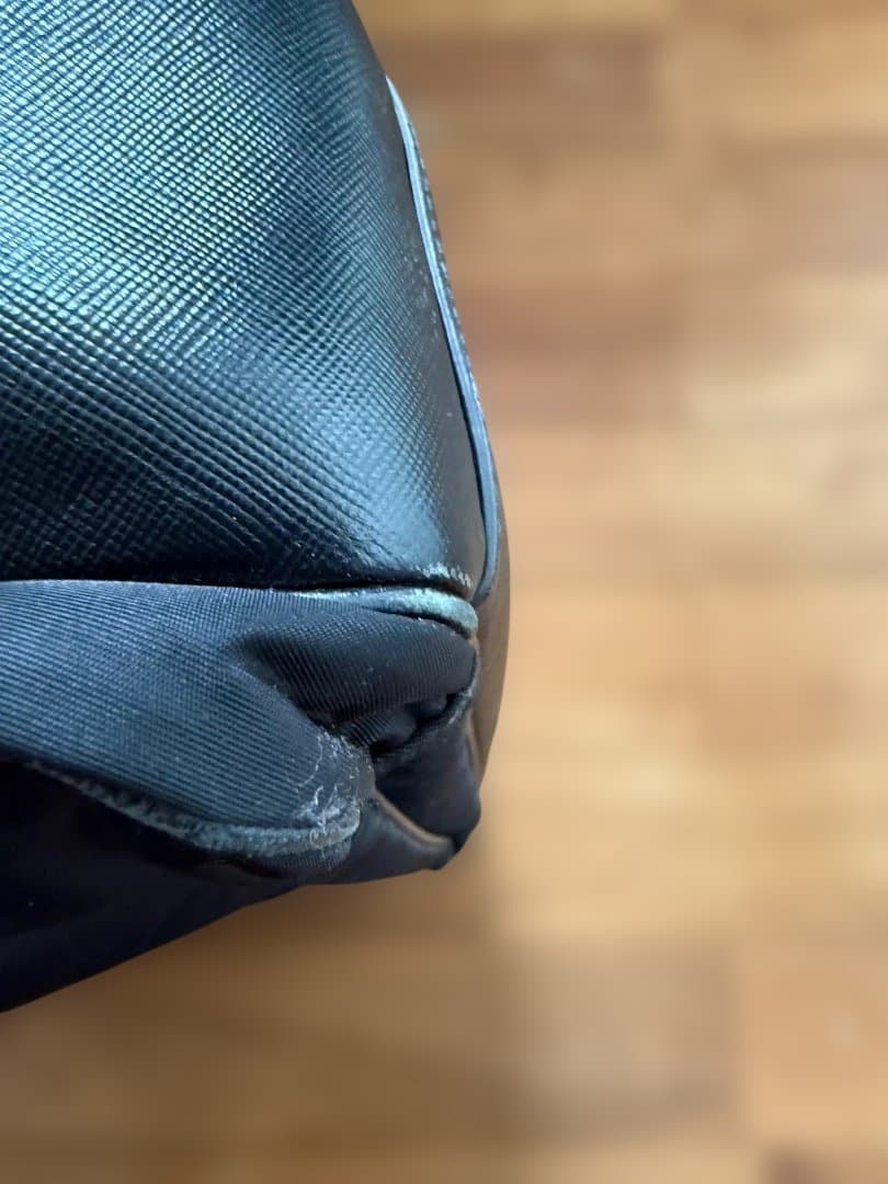 PRADA TESSUTO+SAFFIANO 2WAY トート・ブリーフケース